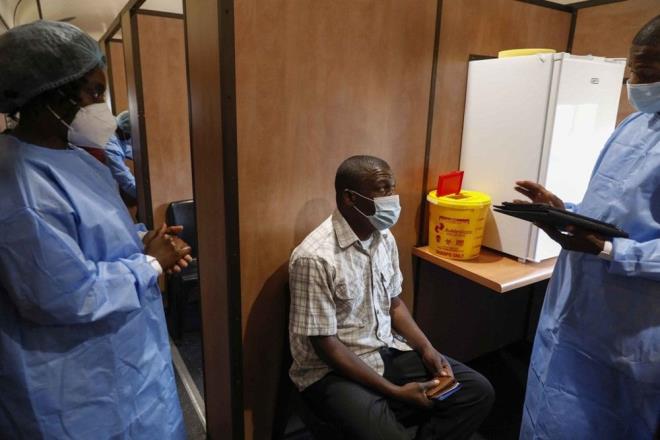 ETYOPYA    Uygulanan a dozu says (en az): 3 milyon 409 bin 507    En az bir doz alan nfusun oran: Yzde 2,3