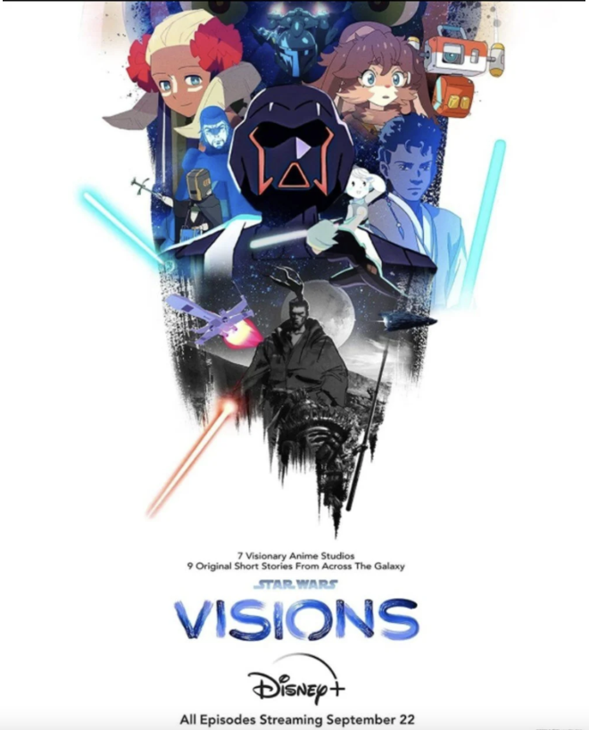 11. Star Wars: Visions (2021)  7.5