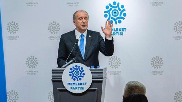 nce'nin partisi artta<br>  te yandan 18 Eyll tarihinde kurultayn yapan, Muharrem nce liderliindeki Memleket Partisi de iki ayda ye saysn arttrd. nce liderliindeki partinin 11 bin 144 olan ye says bin 848 artarak 12 bin 992?ye ulat.