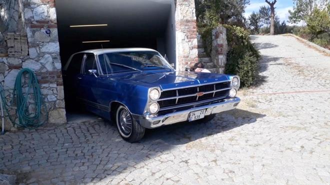 Kazdalar eteklerindeki krsal amlbel Mahallesi'nde ikamet eden Zeki Mandev, 6 silindirli 2500 cc motora sahip Ford Fairlane 500 marka otomobilini 1990 ylnda satn ald.