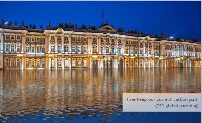 PARS KLM ANLAMASI'NIN HEDEF GEREKLESE BLE EHRLER SUYA GMLECEK    Ancak, Paris klim Anlamas'nn bir paras olarak BM tarafndan nerilen maksimum art olan 1,5 derecelik artta bile byk ehirlerin ou sular altnda kalacak.     Buna gre, Suudi Arabistan?da ina edilen 1 kilometre boyundaki Jeddah Tower bile emisyonlar azalmazsa suya gmlecek.