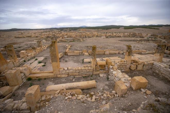 Seadi, "2003 ile 2004 yllar arasnda, Tunus-Fransz ortak arkeolojik kaz almalarnn ardndan, Emidra?nn Kartaca ve Tibessa'y birbirine balayan Romallar tarafndan ina edilen Kuzey Afrika'nn en nemli ticaret yolu olduu kefedildi." dedi.