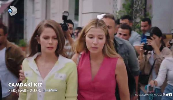 Diziden ayrlaca iddialarna da yant veren oyuncu, "Ayrca diziden de ayrlmyorum. Camdaki Kz her perembe Kanal D'de. Grmek zere" eklinde konutu.