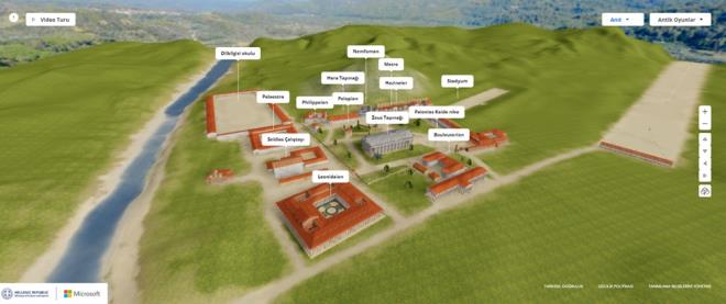 Yunanistan Kltr ve Spor Bakanl ile Microsoft'un Kltrel Miras iin Yapay Zeka adl giriimi ibirlii yapt. Sonuta  ?Antik Olympia: Ortak Zeminler? adl proje ortaya kt.