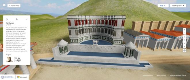 TM DNYA N ERLEBLR HALE GELD    Yunanistan Kltr ve Spor Bakan Lina Medoni, konuya ilikin yapt aklamada "Antik Olympia'nn dijital temsili, dnyann kltrel mirasn tm dnya iin eriilebilir hale geliyor" dedi.