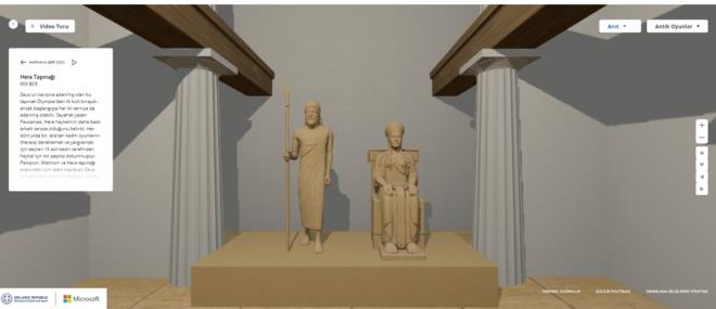 Microsoft bakan ve bakan yardmcs Brad Smith ise  ?Antik Olympia'y dijital olarak koruma projesi, kltrel mirasta arpc bir baardr? yorumunu yapt.