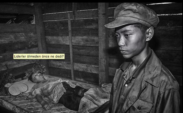 Kendi destek�ileri taraf�ndan �m�r boyu ev hapsine mahkum edilen Pol Pot, 18 Nisan 1998’de kalp krizinden �ld�. �lmeden �nce �l�mlerden dolay� vicdan�n�n rahat oldu�unu s�yleyerek “tek ba��ma yapmad�m” dedi