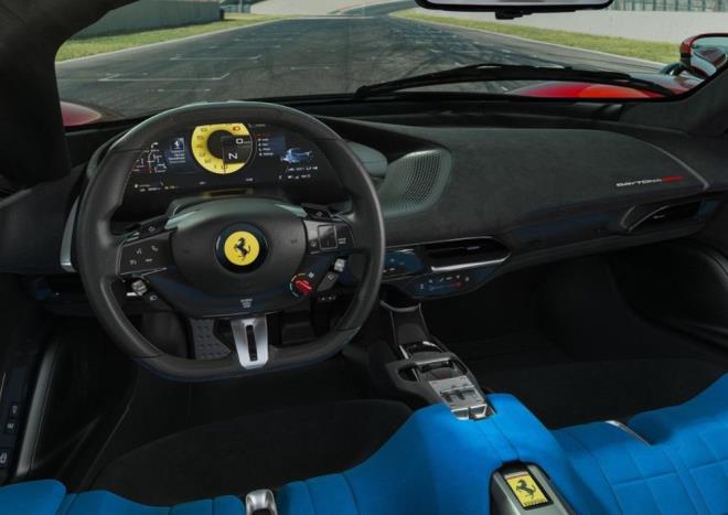 Ferrari i mekanda, src ellerini direksiyondan ekmeden neredeyse tm kontrollere  hakim olabilecei bir tasarm kullanm.