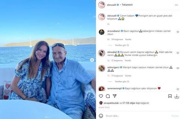 Getiimiz sene 10 yandaki olu Pars' lenfoma nedeniyle kaybeden Ebru all'nn iki gn nce de Bodrum'da kanser tedavisi gren babas yaamn yitirdi.