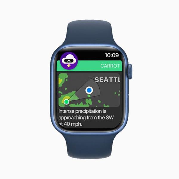 Yln Apple Watch Uygulamas: Carrot Weather (Grailr)