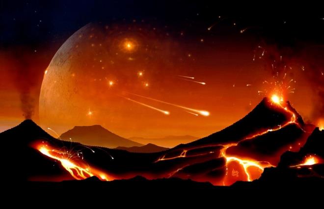 Alman bilim insanlar, Dnya?nn ve Mars'n i Gne sistemindeki daha kk "gezegensel embriyolar" arasndaki arpmalar sonucunda olutuunu aklad.