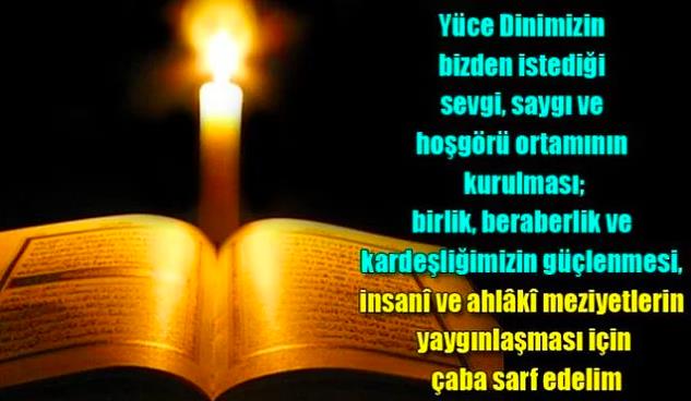 * Semann kaplarnn sonuna kadar alp rahmetin saanak saanak yad byle bu gnlerde den damlalarn seni srlsklam etmesi dileiyle..  aylarn mbarek olsun.. * Gnein gzel yz, yreine dokunsun, kbuslar senden uzakta, melekler baucunda dursun. Gne yle bir geceye dosun ki, dualarn kabul,  aylarn mbarek olsun..