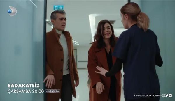 Kanal D ve Medyapm yaptklar yazl aklamada u satrlara yer vermiti: "Deerli izleyicilerimiz; her aramba akam yeni blmleriyle ekrana gelen dizimiz Sadakatsiz'in bu haftaki yaynna ksa bir salk aras veriyoruz. Haftaya grmek zere??