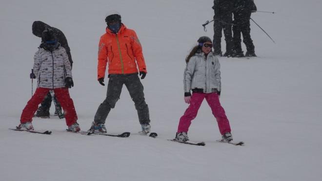 Uluda?da, smestir tatilinin son hafta sonunda da younluk devam ediyor.