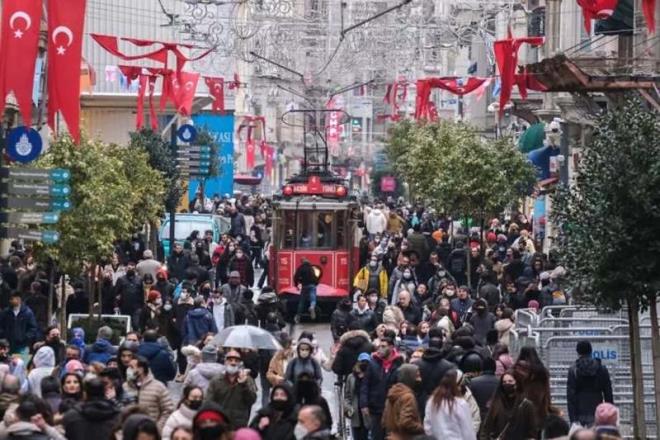 Buna gre 2021 sonu itibaryla stanbul'un nfusu bir nceki yla gre 378 bin 448 kii artarak 15 milyon 840 bin 900'e ulat.