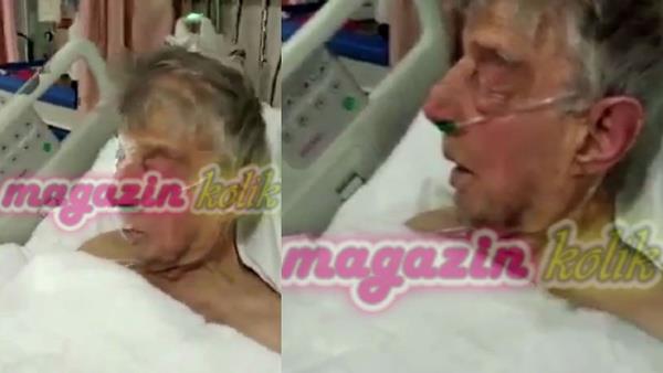 Grntlerde Arif entrk'n oksijen destei ald ve yemek yemee hazrland, bilicinin ak, konuabildii anlalyor.