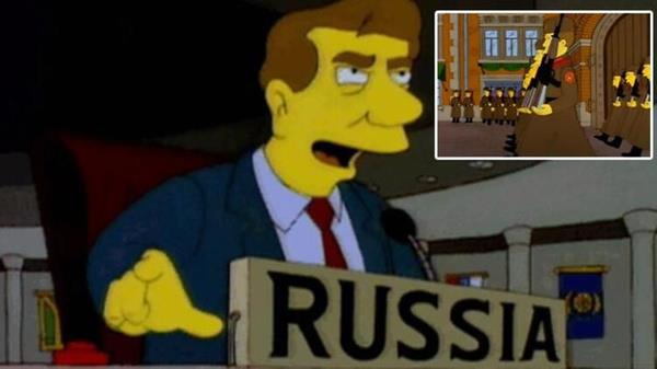 Dnya bir kez daha Simpsonlar dizisinin kehanetiyle akna dnm durumda... Rusya Devlet Bakan Vladimir Putin, Ukrayna'nn dousunda isyanclarn kontrolnde bulunan iki blgenin bamszln tand. Bunlar Donetsk ve Lugansk halk cumhuriyetleri.