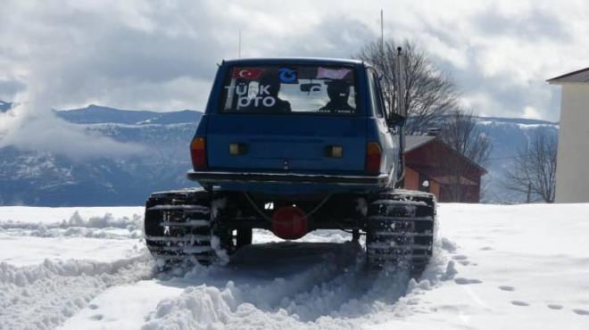 ?60 bin TL?ye satmay dnyorum?  <br>  Karda batan aralar da kurtardklar dile getiren Trkmen, ?3-4 defa aralar ektik. Farkl bir proje iin aracm satmay dnyorum. Daha kk bir ara yapmak istiyoruz.