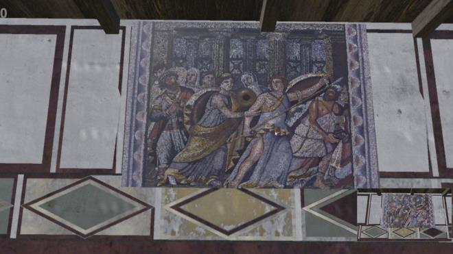 Bu kapsamda ilk olarak Zeugma Dionysos Evi,  boyutlu tasarlanarak sanal ortama eklendi.    Mesafe ve zamandan dolay gelme frsat bulamayan tarihseverler, Zeugma Dionysos Evi'ni sanal gzlklerle gezebilecek.