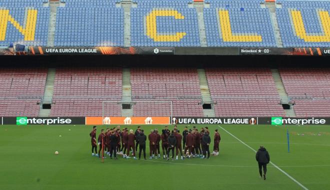 Barcelona: Marc-Andre Ter Stegen, Jordi Alba, Clement Lenglet, Ronald Araujo, Sergino Dest, Frenkie de Jong, Nicolas Gonzalez, Pedri Gonzalez, Ousmane Dembele, Pierre-Emerick Aubameyang, Ferran Torres