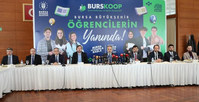 Bursa'da bir ilki gerekletiren Bykehir Belediyesi kurduu kooperatifle niversite rencilerine aylk 500 TL burs vermeye balyor. Proje, nmzdeki eitim dneminde mesleki ve teknik lise eitimi alacak rencileri de kapsayacak ekilde geniletilecek.