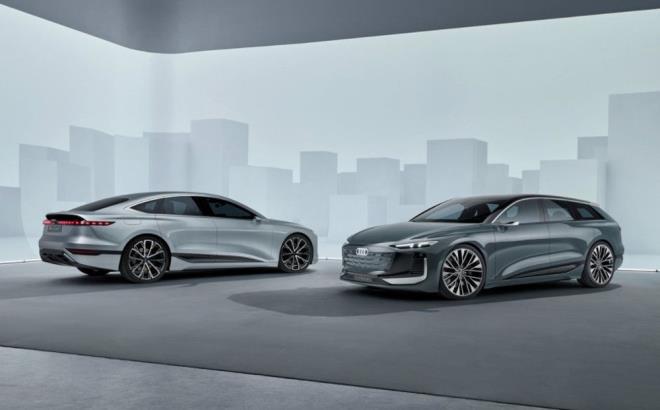 Audi A6 e-tron Sportback ve Avant konsept modelleri ise Porsche ile birlikte gelitirilen Premium Platform Electric (PPE) zerinde ykseliyor.