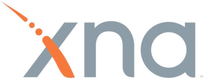 Microsoft Xna: Oyunlar gelitirmeye yarayan bu aletin logosu, Xna?nn mors koduyla yazlm halini ieriyor.