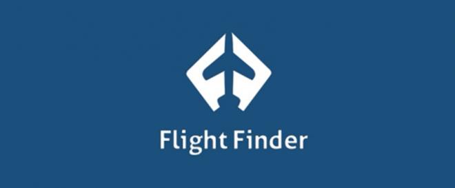 Flight Finder: Burada basit ama zekice bir beyaz alan kullanm var. Srt srta veren iki tane F harfi havayolu irketinin, uak logosunu oluturuyor.