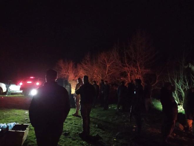 Astemen, suda gzden kaybolurken, dier askeri personelin ihbar zerine blgeye ekipler sevk edildi.