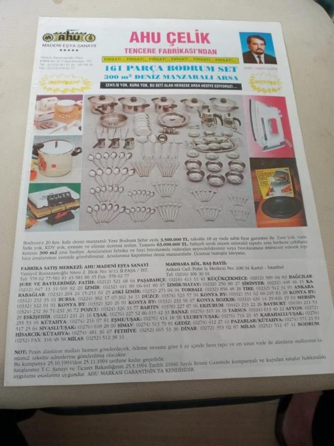 Ancak kendisi ilere yetiemeyince verdii vekaletler, kampanyann da Uarok?un da sonunu getirdi. Vekaleti alan yetkililer bunu ktye kullanp arsalar tencere alan kiilere deil, baka ahslara veya kendi zerlerine geirince binlerce madur ortaya kt.