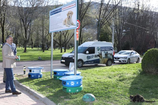 Bursa Bykehir Belediyesi, sokaklardan toplanan atl haldeki eski otomobil lastiklerini kedi evlerine dntrd. Hazrlanan kedi evleri, 4 Nisan Sokak Hayvanlarn Koruma Gn kapsamnda parklara yerletirilirken; ylsonuna kadar 200 adet kedi evinin doaya konulmas hedefleniyor.