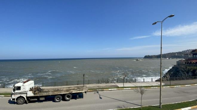 Zonguldak'ta dn gn boyu yamur etkili oldu.