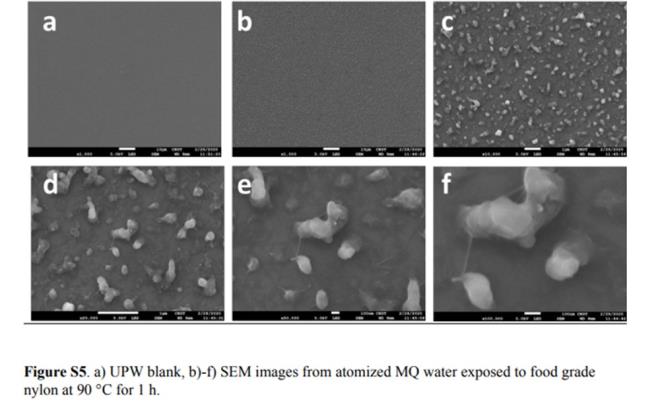 Su, kuruduktan sonra, iindeki nanoparacklar boyutlarna ve yklerine gre sraland. Ardndan, nanopartikller, bir tr alkol olan btanoln scak buharna maruz brakld ve hzla soutuldu. Alkol younlatka, paracklar nanometre boyutundan mikrometre boyutuna ierek onlar ok daha fazla tespit edilebilir hale getirdi.