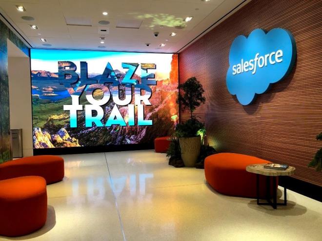 4. SALESFORCE    Ortalama stajyer maa: 8 bin 167 dolar