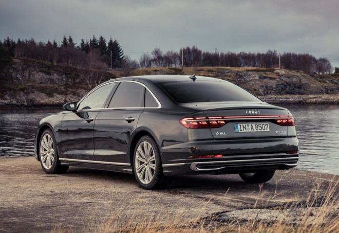 DJTAL OLED ARKA STOP LAMBALARI    2016 ylnda Audi TT RS'de kullanlan OLED, otomotiv endstrisinin aydnlatma teknolojisinde yeni bir a balatt. Arka stop lambalarnda ilk kez organik LED (ksaca OLED) kullanld.     Dijital OLED arka stop lambalar A8'de standart donanm olarak sunuluyor.