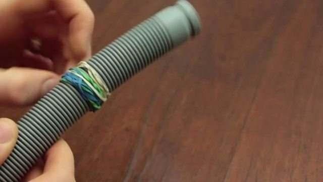 zlmeyin. Birka lastik ile skca doladnz hortum, bir sre su karmadan iinizi grecektir.