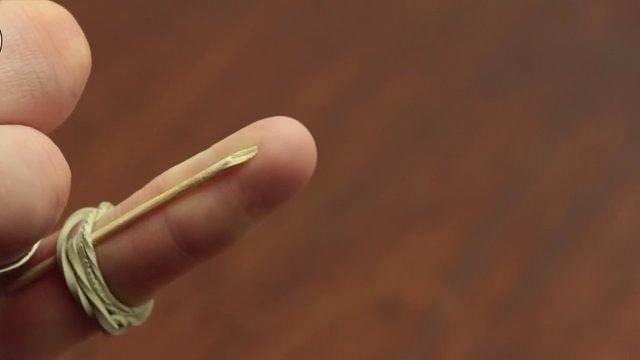 Ancak gidene kadar atel yapmak isterseniz bir krdan ve bir lastik size yeterli olan malzemedir.