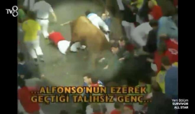 Birden insanlarn zerine braklan boalarla ilgili ansn dn survivor'da unutamadm an diye anlatt.