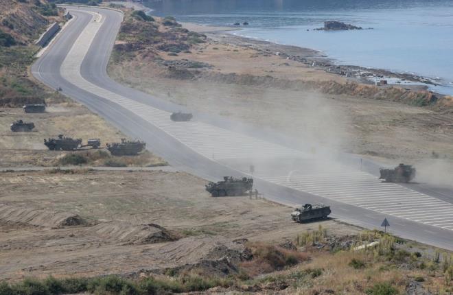 Efes-2022 Birleik Mterek Fiili Atl Arazi Tatbikat, senaryonun baaryla icra edilmesiyle sona erdi.