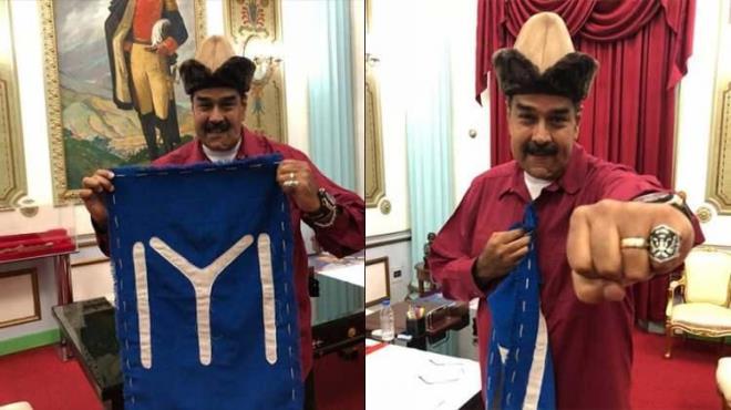 Bu kez de Kurulu Osman dizisinin oyuncular ve yapmcs ile bir araya gelen Maduro, ekildii fotoraflar sosyal medya hesabndan paylat.