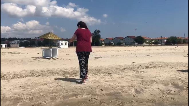 Sahil kesimlerini istila eden yz binlerce uur bcei, yazlklar ve i yerini de sard.