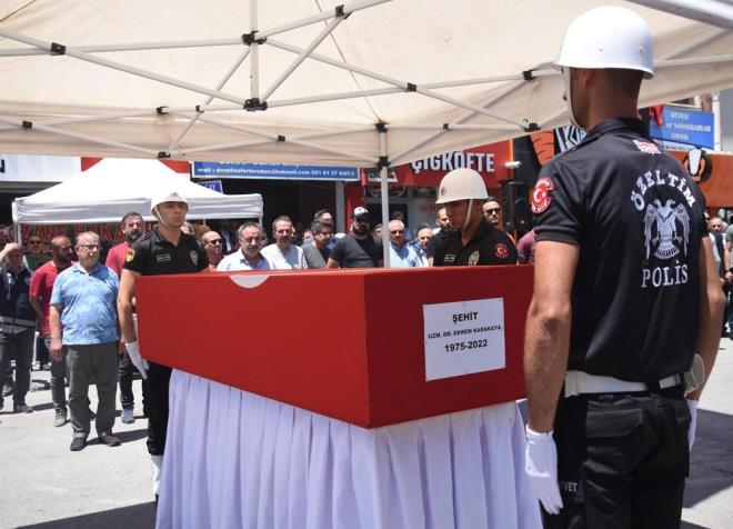 Ekrem Karakaya iin Develi ar Camii'nde cenaze treni dzenlendi.