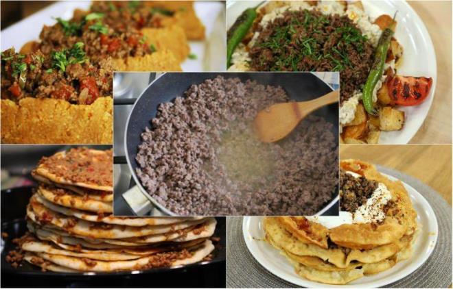 Anadolu sofralarnn vazgeilmezlerinden kyma, lezzetli yemeklerde de en fazla kullanlan et tr. Genellikle kurban bayramndan sonra taze ektirilen kyma ile enfes lezzetler sofralarda yerini alyor. Sizlerde kyma ile enfes yemekler piirmek istiyorsanz hazrladmz listeye mutlaka gz atn...