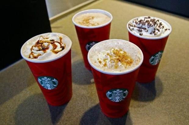 Gingerbread latte: 260 kalori