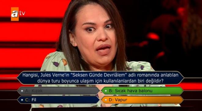 Ancak yantn B kk Scak Hava Balonu olduunu gren Canan Hanm ve Kenan mirzalolu resmen oke oldu.