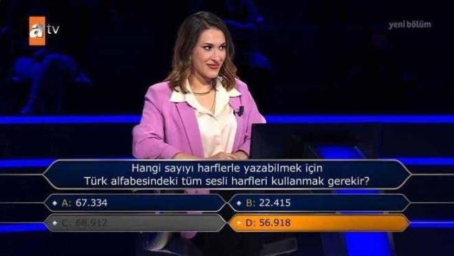 Yarmacnn zorlandn gren mirzalolu ise alfabeyi sayarak sesli harfleri hatrlamasn istedi.