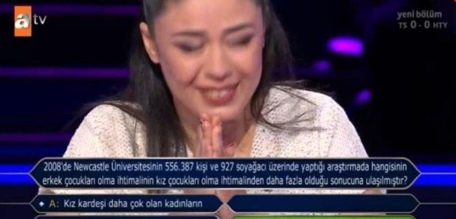 Hastanede etil alkol patlamas yaandn ve alrken ileri derecede yandn dile getirerek hikayesiyle hem izleyicileri, hem de nl sunucuyu zd.