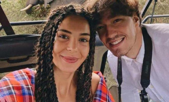 AMERKA'YA YERLEECEKLER    Ebru ahin ile ei Cedi Osman, u sralar Amerika'ya tanmak iin hazrlklara balad.