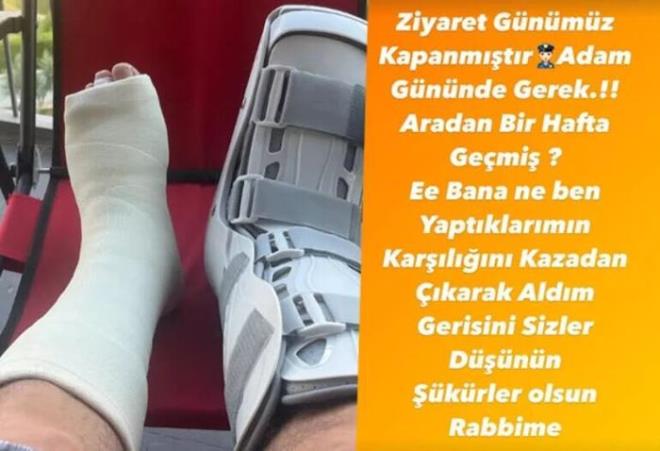 "Ziyaret gnmz kapanmtr. Adam gnnde gerek! Aradan bir hafta gemi, e bana ne? Ben yaptklarmn karln kazadan karak aldm. Gerisini sizler dnn. krler olsun Rabbime"