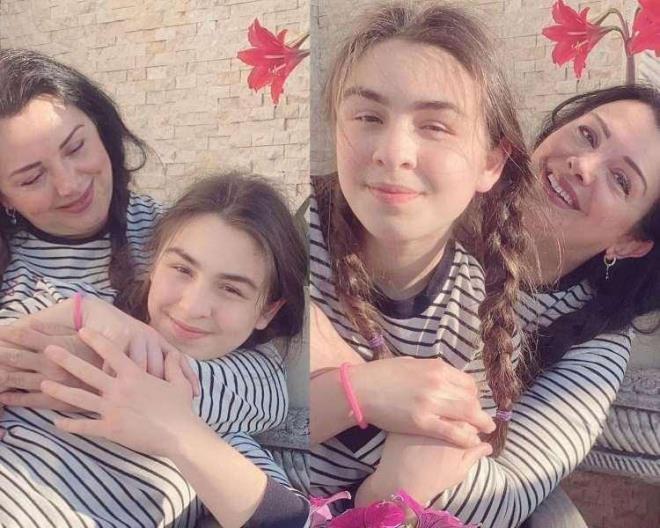 Ekranlardan uzak tuttu�u 16 ya��ndaki k�z� �imdilerde b�y�d� ve gen� k�z oldu.